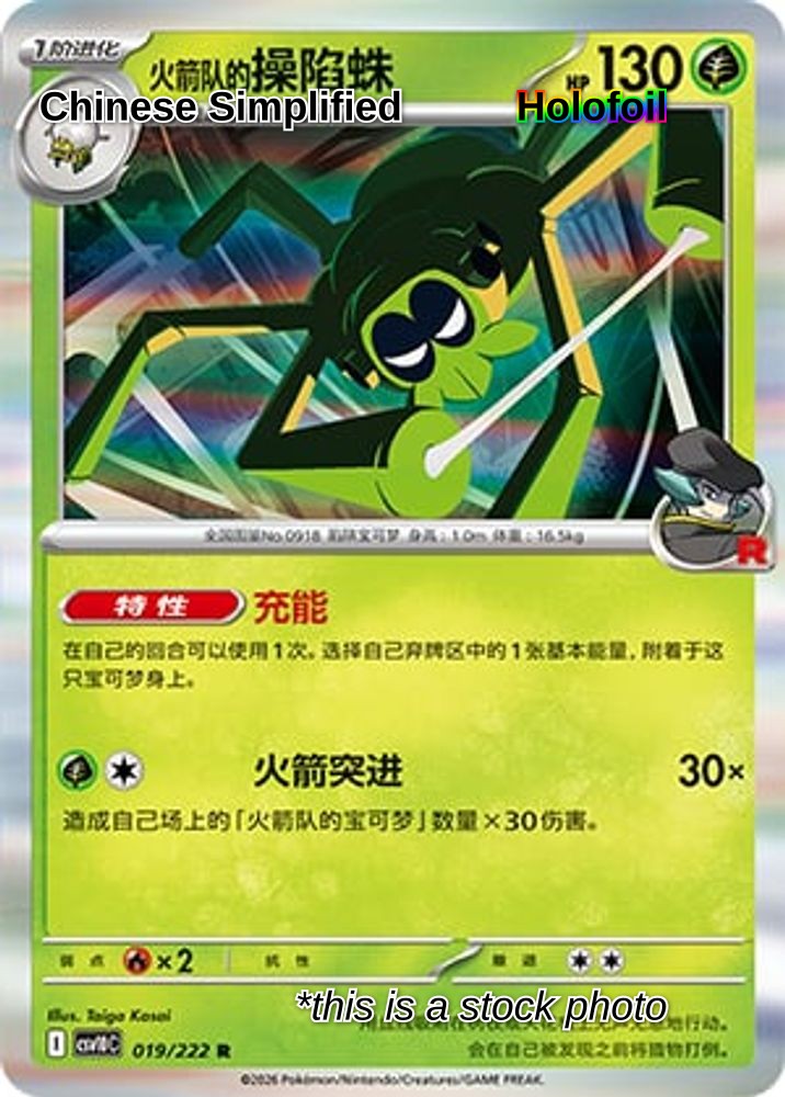 Team Rocket's Spidops - 19