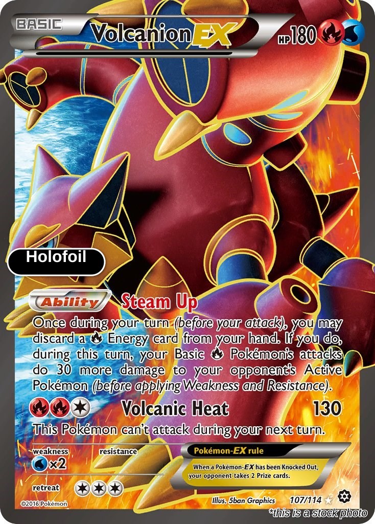 Volcanion EX (Full Art)