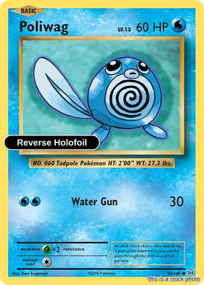 Poliwag - 23/108 - [EVO - XY - Evolutions] - Reverse Holofoil