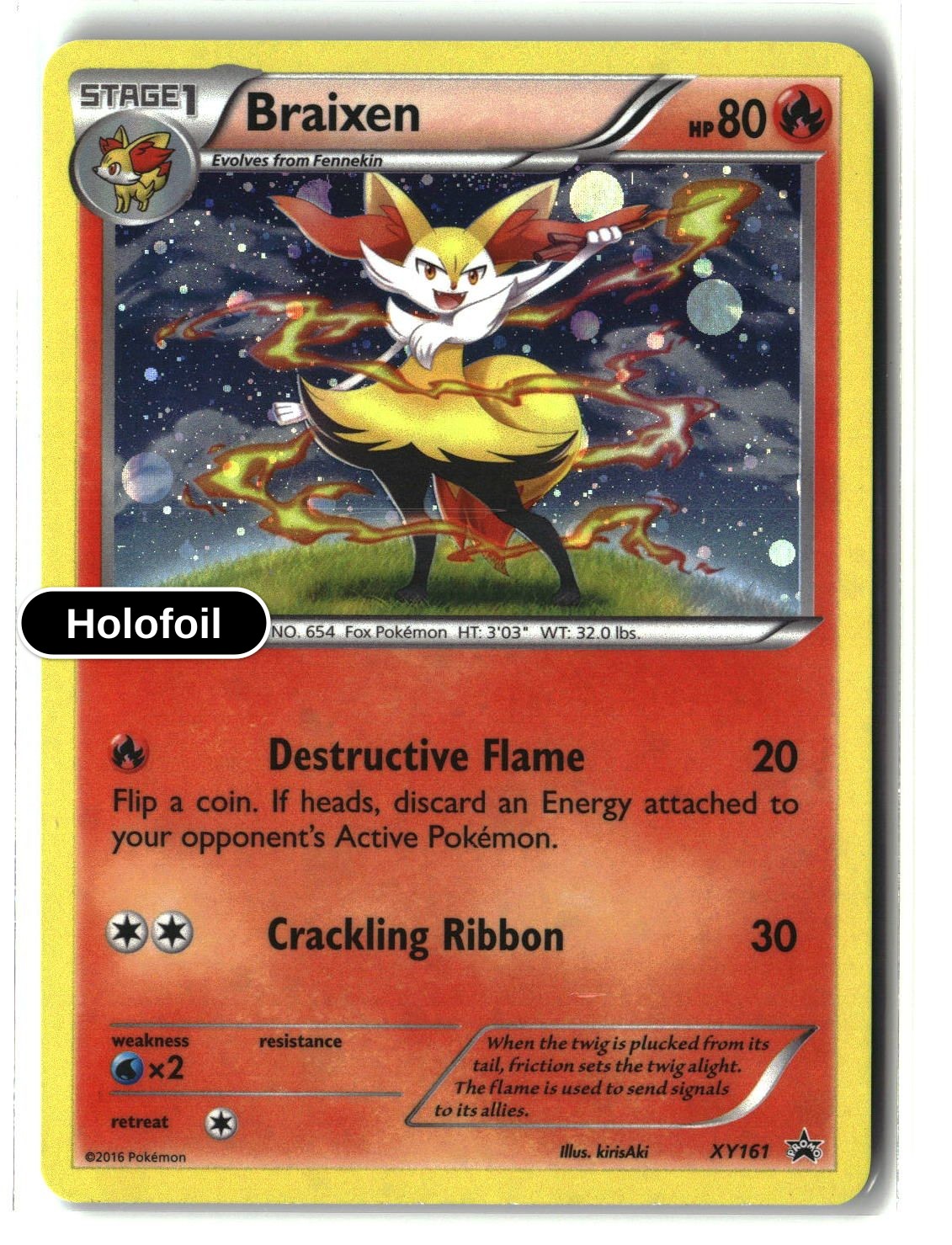 Braixen - XY161