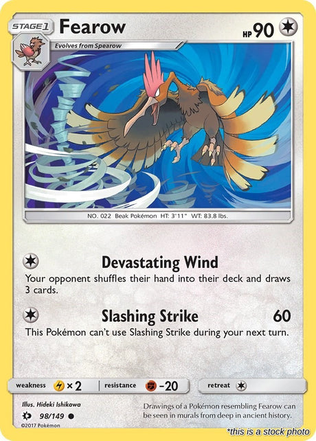 Fearow - 98/149 - [SM01 - SM Base Set]