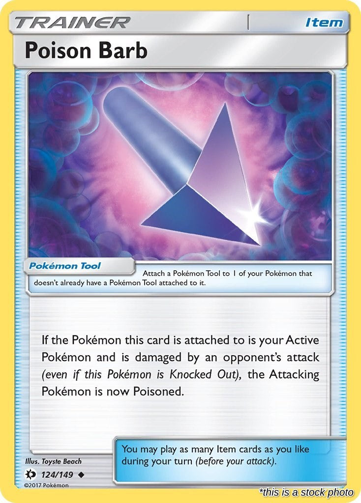 Poison Barb - 124/149 - [SM01 - SM Base Set]