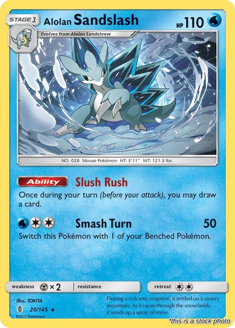 Alolan Sandslash - 20/145 - [SM02 - SM - Guardians Rising]