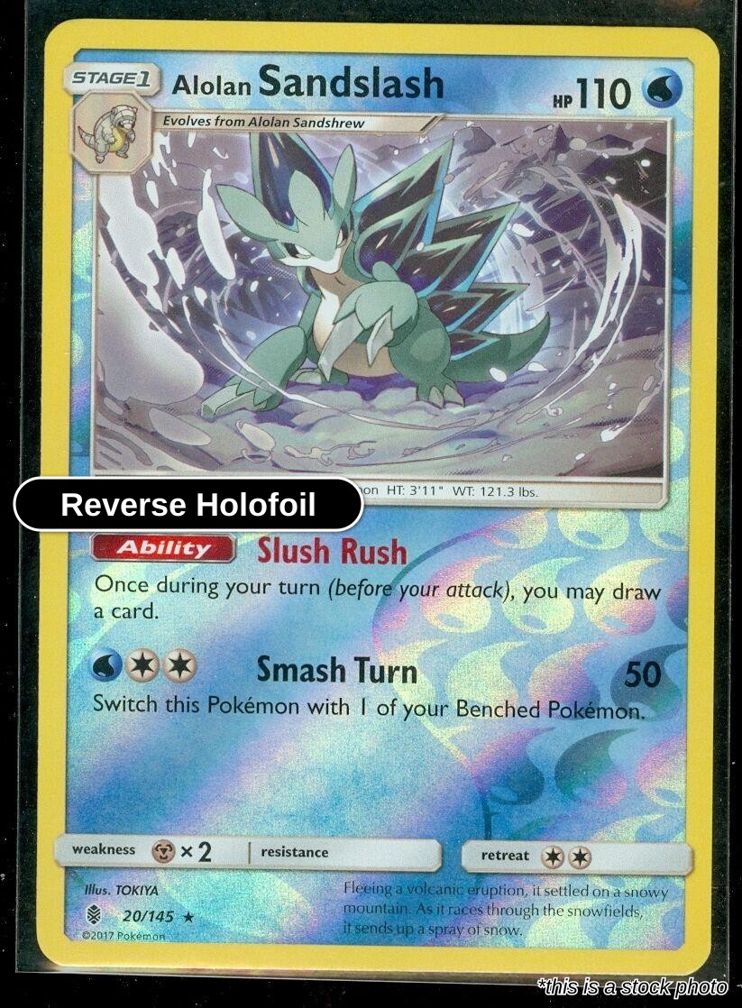 Alolan Sandslash - 20/145 - [SM02 - SM - Guardians Rising] - Reverse Holofoil
