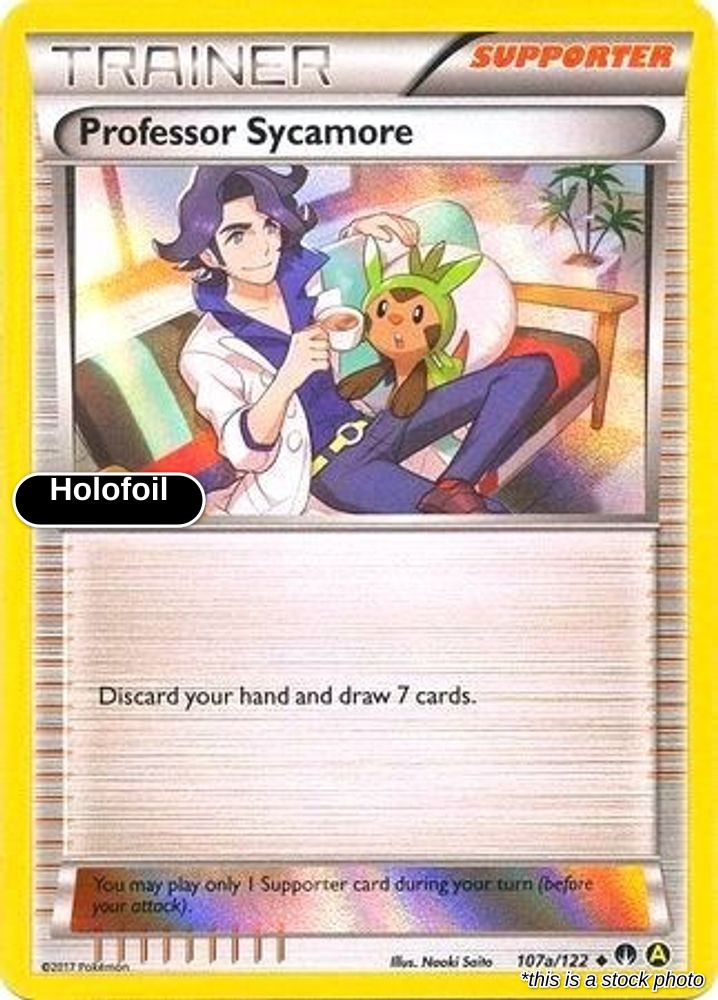 Professor Sycamore - 107a/122 (Holofoil)