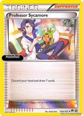 Professor Sycamore - 107a/122 (Holofoil)