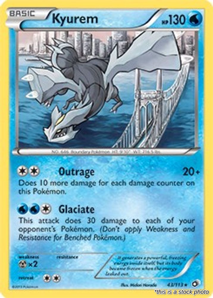 Kyurem 43/113 (BW Legendary Treasures)