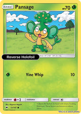 Pansage - 12/147 - [SM03 - SM - Burning Shadows] - Reverse Holofoil