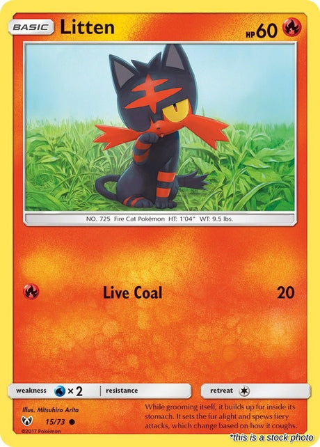 Litten - 15/73 - [SHL - Shining Legends]