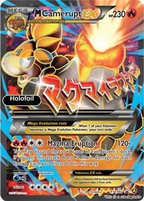 M Camerupt EX - XY198a