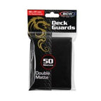 Deck Guards Double Matte Standard - Black (50-Pack)