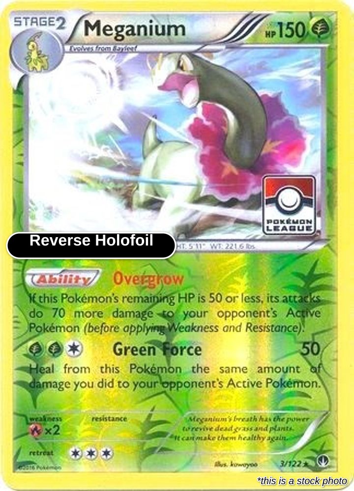 Meganium - 3/122 (Pokemon League)