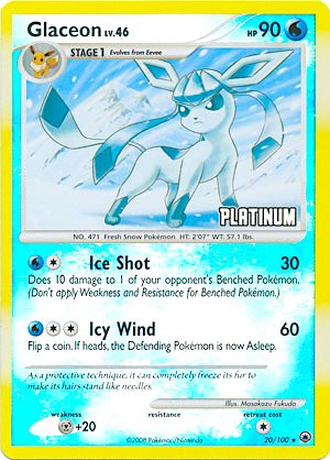Glaceon - 20/100 [Platinum]