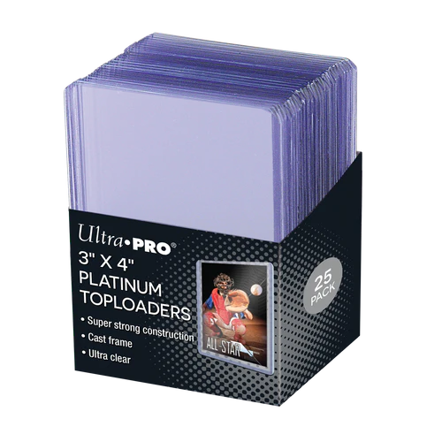 Ultra Pro: Toploader - 3X4 Ultra Clear Platinum