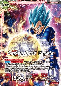 Vegeta // Saiyan Bond Vegeta (Back)