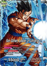 Son Gohan // Son Gohan, Leader of Universe 7 (Back)