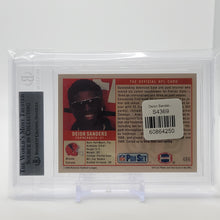 Load image into Gallery viewer, Deion Sanders 1989 Pro Set Autograph 486 Beckett Authentic
