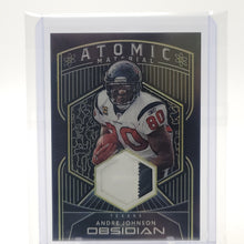 Load image into Gallery viewer, Andre Johnson 2020 Obsidian Atomic Material Yellow AM13 #11/25
