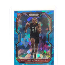 Load image into Gallery viewer, Antoine Winfield Jr. 2020 Prizm Blue Cracked Ice 322 #84/99
