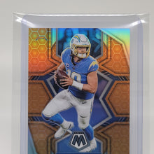 Load image into Gallery viewer, Justin Herbert 2022 Panini Mosaic Honeycomb Prizm #101 SSP
