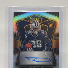 Load image into Gallery viewer, CeeDee Lamb 2020 Select Silver Signature RS-CDL #34/75
