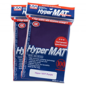 USA Limited KMC Card Barrier - Hyper Matte - Purple (100-Pack)