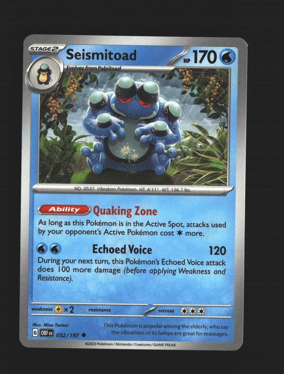 Seismitoad
