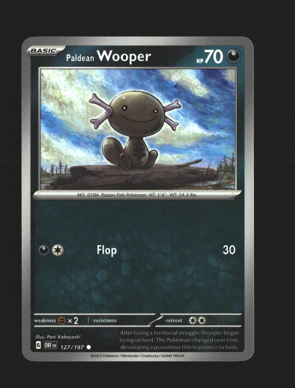 Paldean Wooper - 127/197