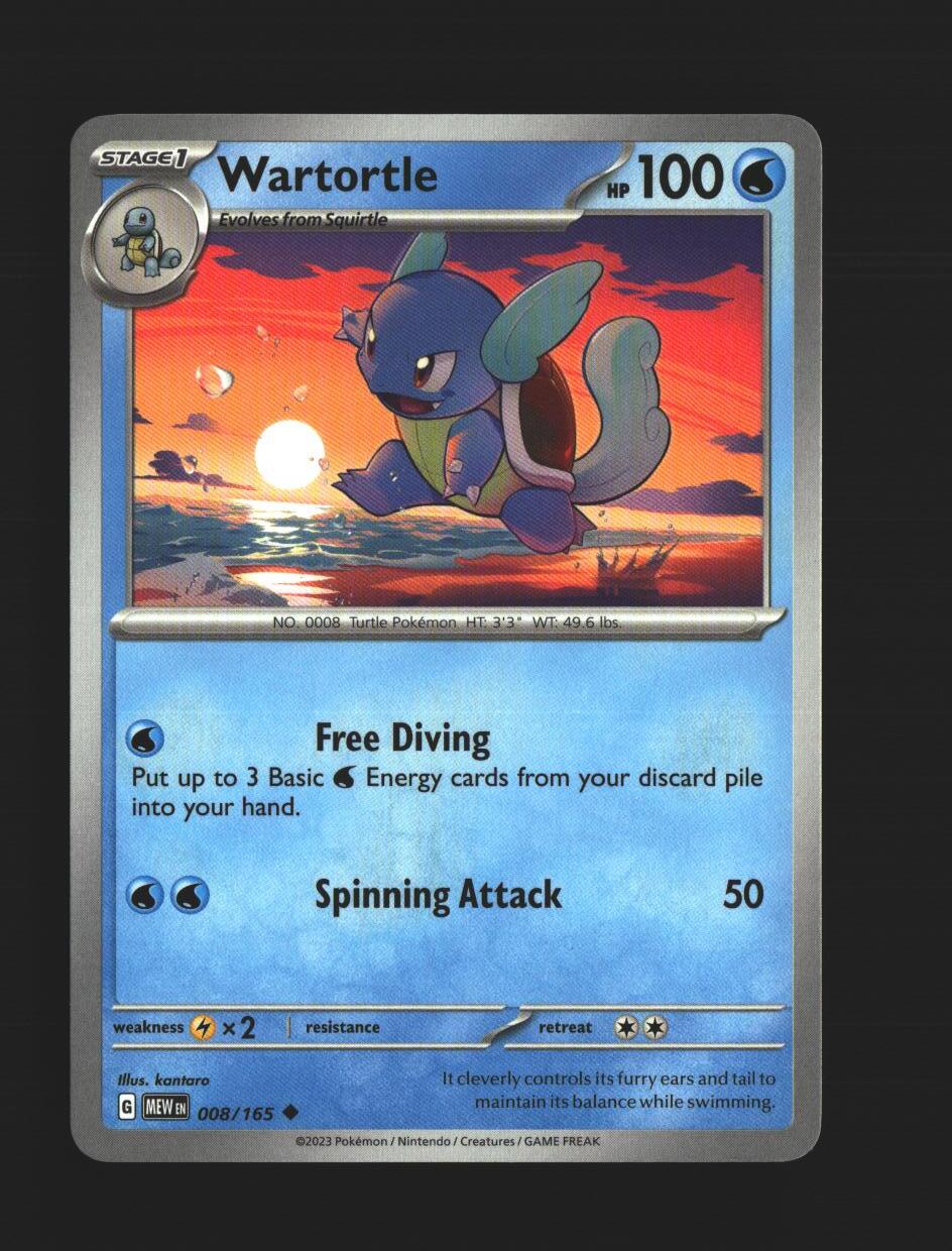 Wartortle - 008/165