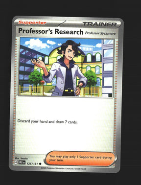 Professor's Research [Professor Sycamore]