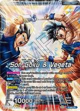 Son Goku & Vegeta // Miracle Strike Gogeta (Movie Promo) (Back)