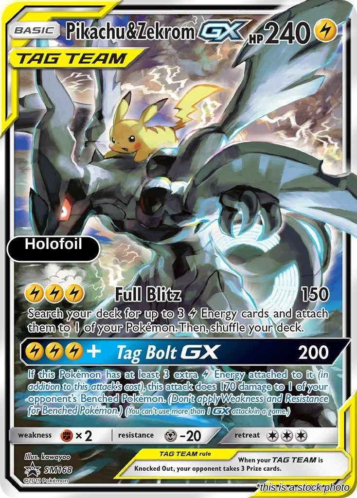 Pikachu & Zekrom GX
