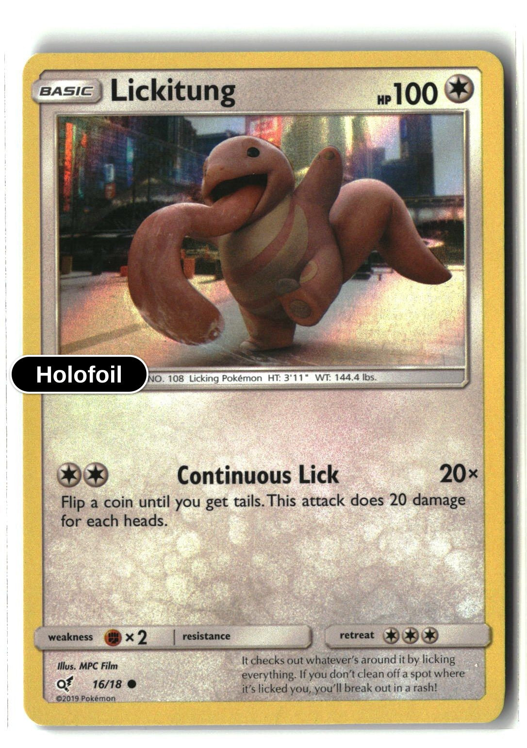 Lickitung (Holo Common)