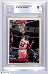 Michael Jordan 1995 Collector's Choice #45 BGS 9