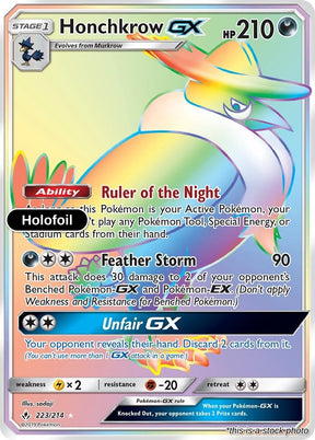 Honchkrow GX (Secret)