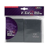 Elite2 Deck Guards - Matte Standard - Cool Grey (100-Pack)