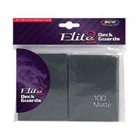 Elite2 Deck Guards - Matte Standard - Cool Grey (100-Pack)