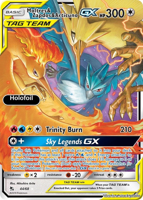 Moltres & Zapdos & Articuno GX
