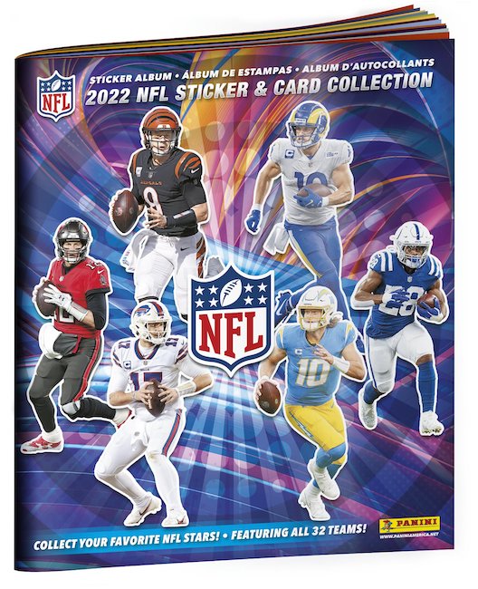 2022 NFL Sticker Collection Album