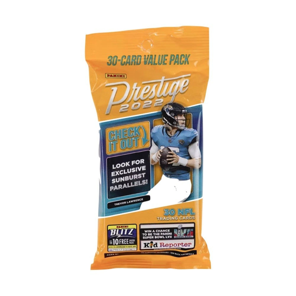 2022 Panini Prestige Football Jumbo Value Pack