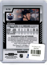 Load image into Gallery viewer, Tyler Benson 2020 O-Pee-Chee Platinum Rookie Auto R-TB  S4741
