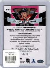 Load image into Gallery viewer, Riley Stillman 2019 O-Pee-Chee Platinum Rookie Auto Pink R-RS #50/99  S4753

