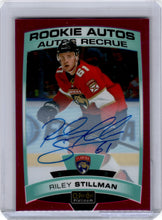 Load image into Gallery viewer, Riley Stillman 2019 O-Pee-Chee Platinum Rookie Auto Pink R-RS #50/99  S4753
