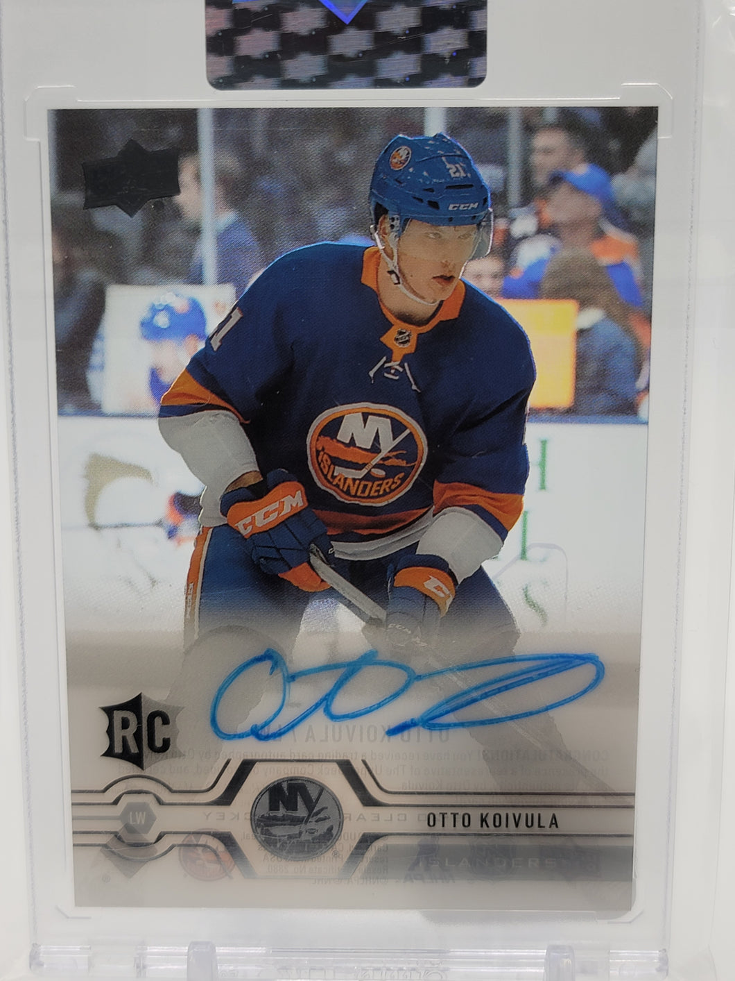 Otto Koivula 2019 Clear Cut Rookie Auto CC-OK  S4745