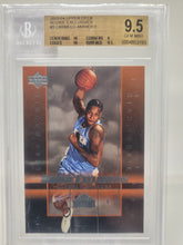 Load image into Gallery viewer, Carmelo Anthony 2003 Upper Deck Rookie Exclusives 3 BGS 9.5    S4935
