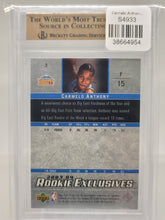 Load image into Gallery viewer, Carmelo Anthony 2003 Upper Deck Rookie Exclusives 3 BGS 9.5    S4933
