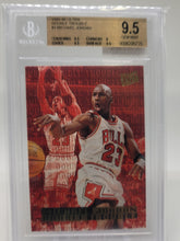 Load image into Gallery viewer, Michael Jordan 1995 Ultra Double Trouble 3 BGS 9.5    S4844
