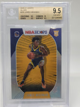 Load image into Gallery viewer, James Wiseman 2020 Hoops Silver 205 #107/199 BGS 9.5    S4951
