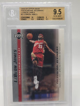 Load image into Gallery viewer, LeBron James 2003 Upper Deck Phenomenal Beginning 5 BGS 9.5    S4908
