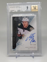 Load image into Gallery viewer, Mikael Granlund SP Authentic Future Watch Auto 319 #687/999 BGS 9  S4953
